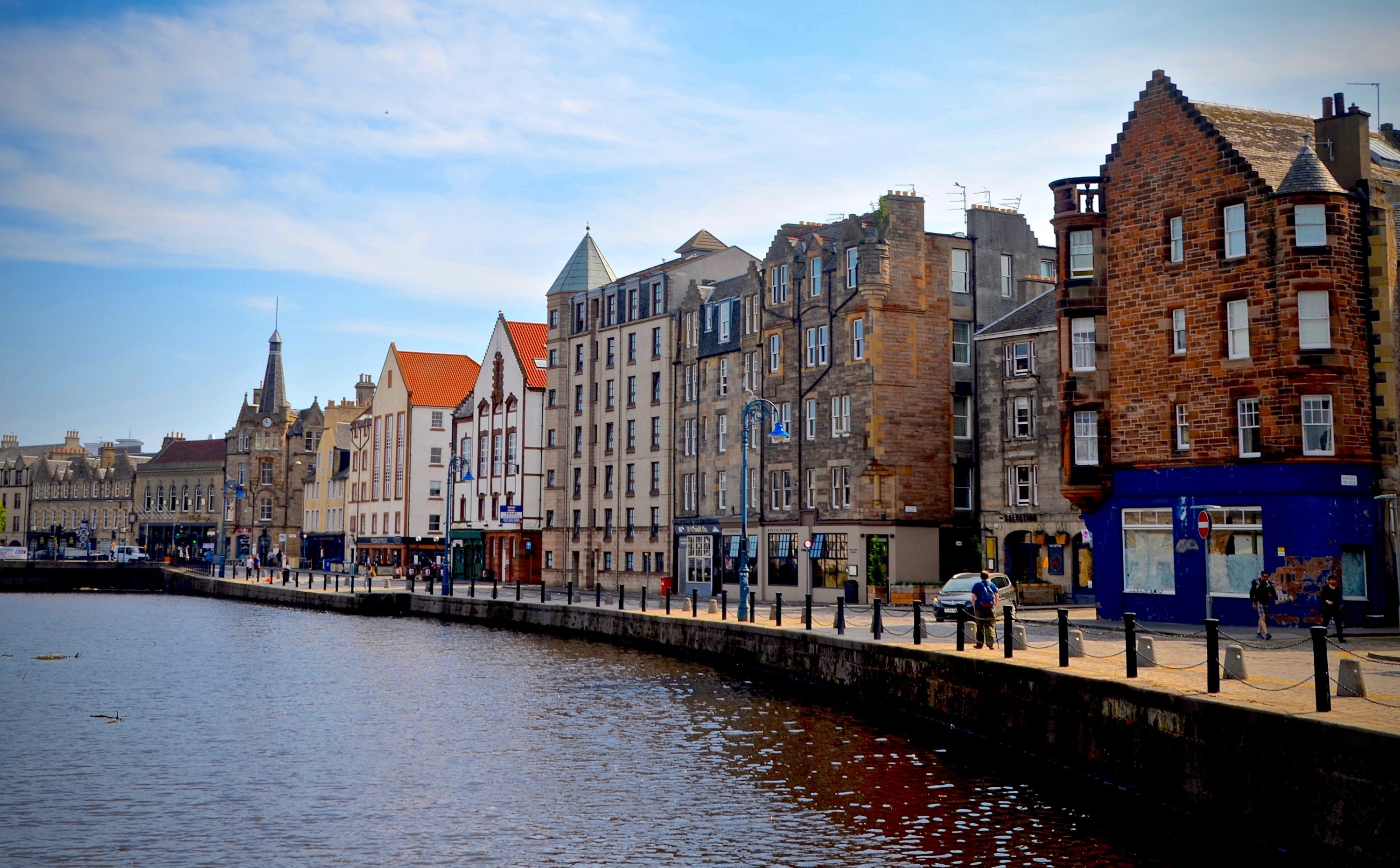 Leith neighbourhood in Edinburgh