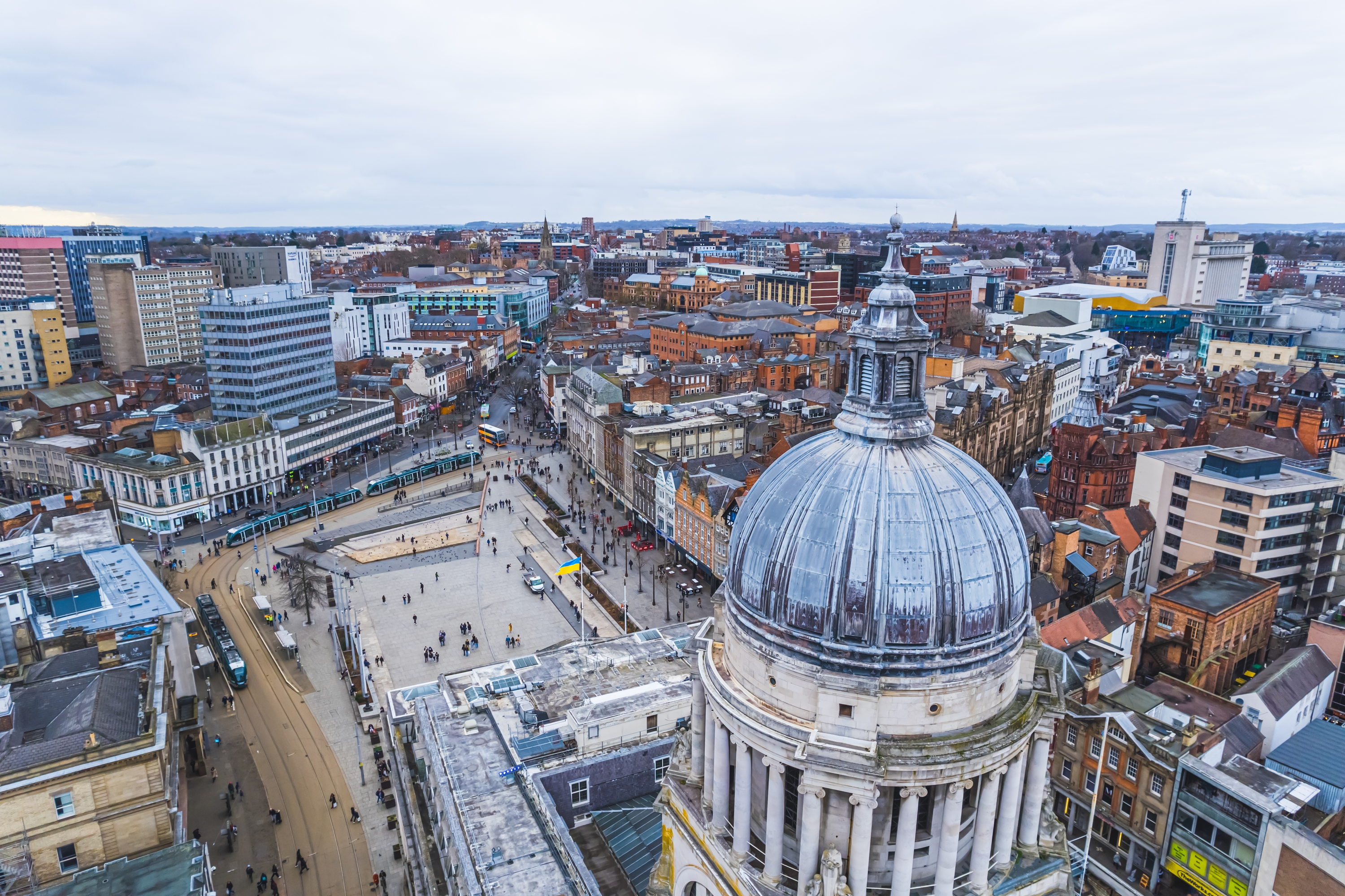 Photo of Nottingham city centre