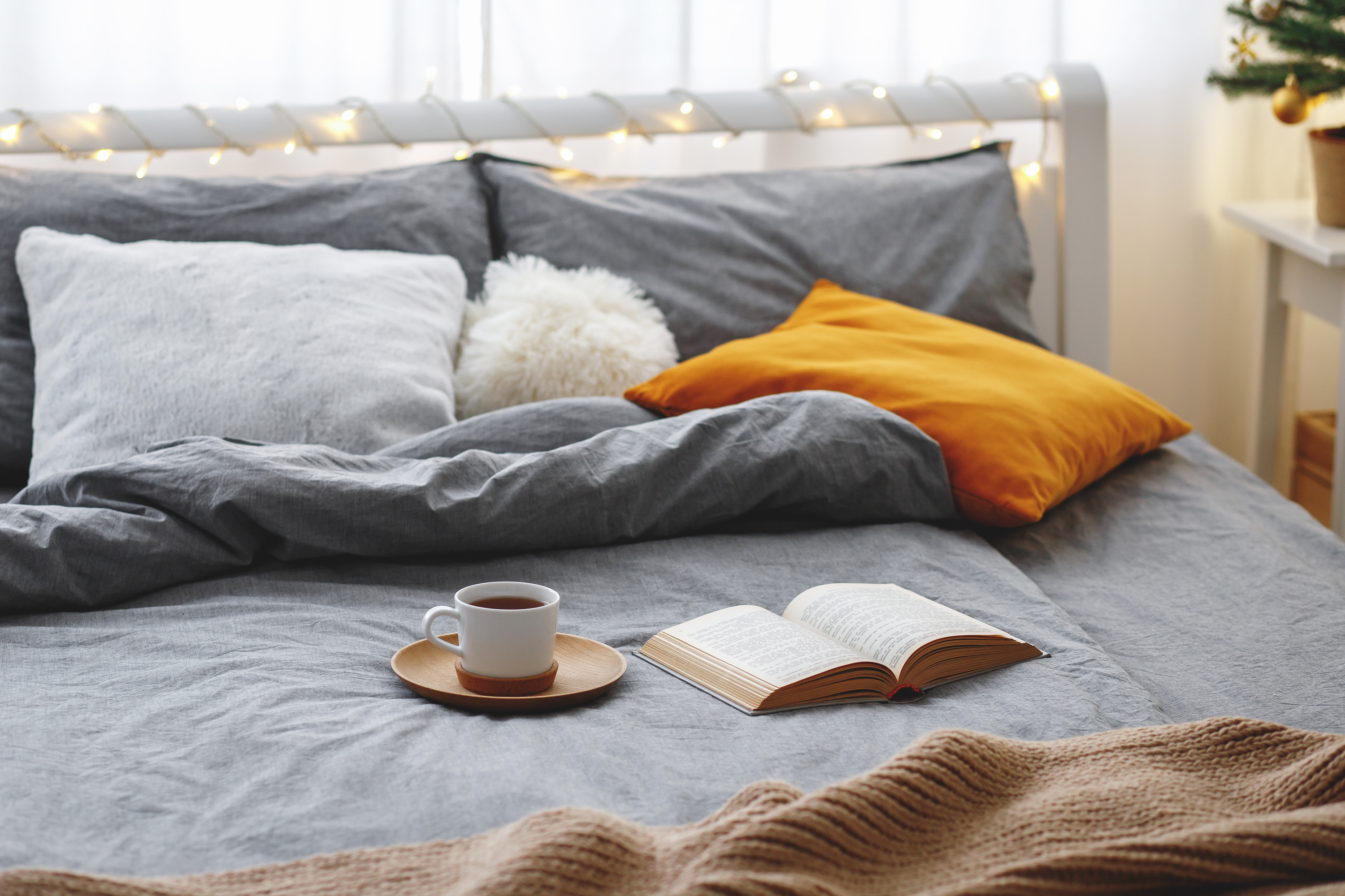 Photo of decorated bed