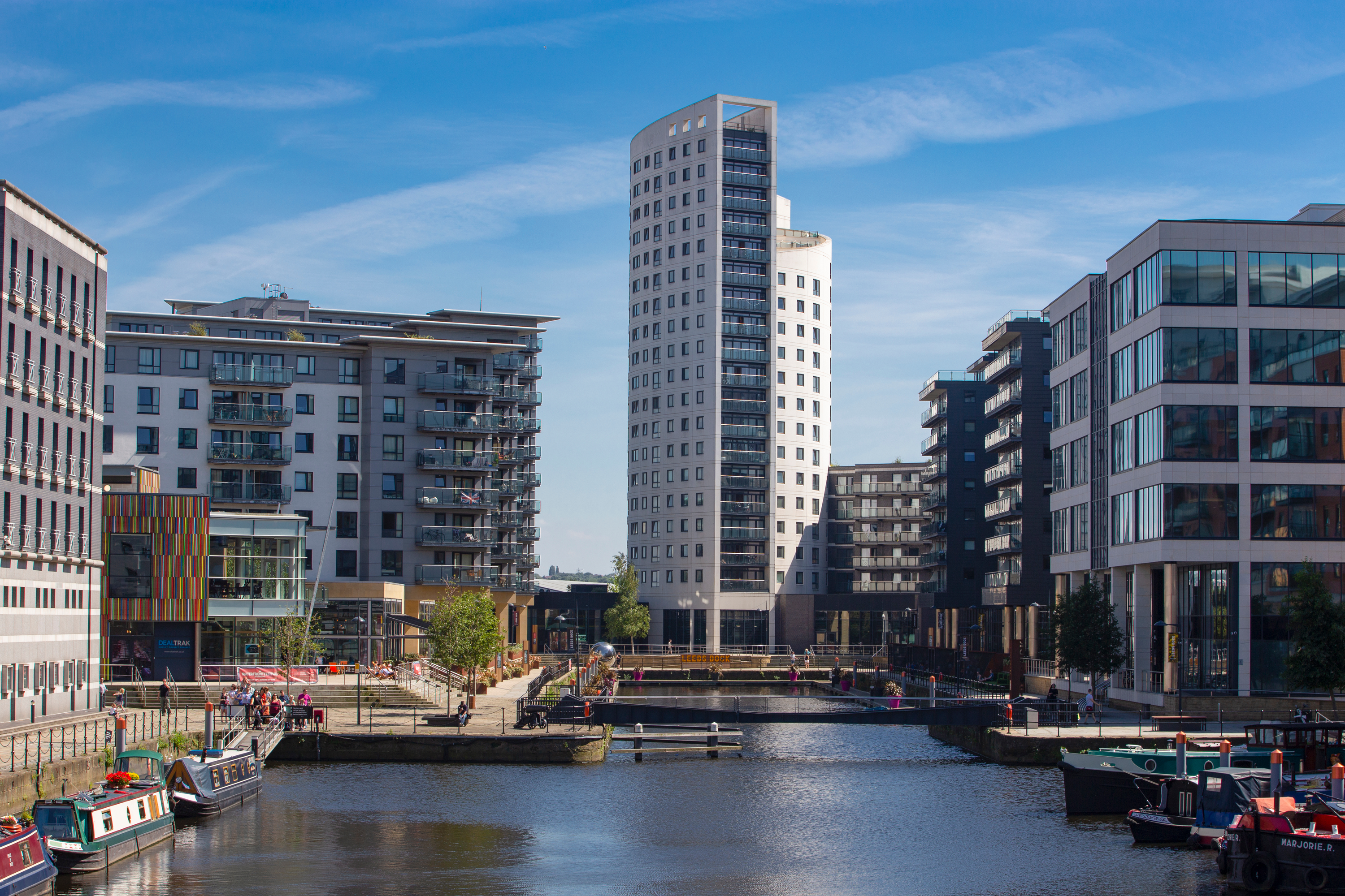 Leeds dock area